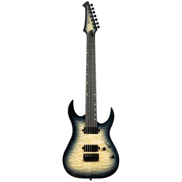 Spira Guitars S-507 Trans Grey Ebony